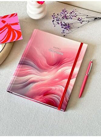 Spiralli Defter Sert Kapak 192 Sayfa 96 Yaprak 17x24 cm 90gr. Çizgili