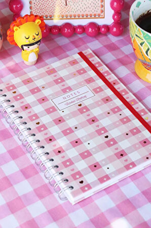 Defter Sert Kapak 192 Sayfa 96 Yaprak 17x24 cm 90gr