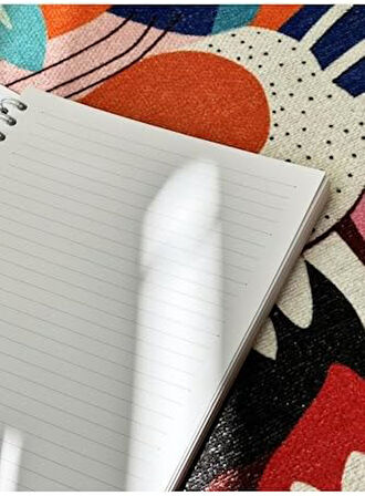 Victoria's Journals Sert Kapak Spiralli Defter Lastikli 20x28 cm .90 gr. 120 Yaprak 40 Çizg