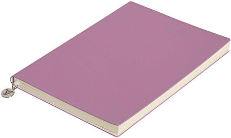 Classic Esnek Kapak Çizgili Defter, 14.8x21 cm -Pembe