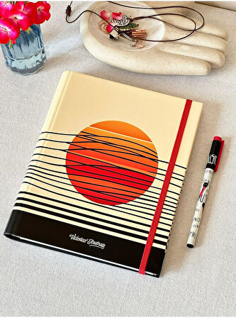 Spiralli Defter Sert Kapak 192 Sayfa 96 Yaprak 17x24 cm 90gr. Çizgili