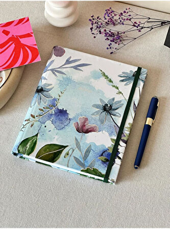 Spiralli Defter Sert Kapak 192 Sayfa 96 Yaprak 17x24 cm 90gr. Çizgili