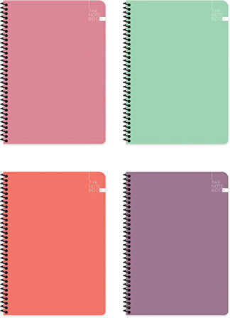 Color A5 96 Yaprak Çizgili Sert Kapak The Notebook Defter