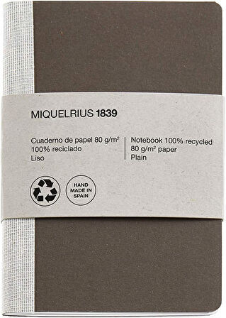 Defter Mr Geri Dönüşüm 104X150 Düz Kahve