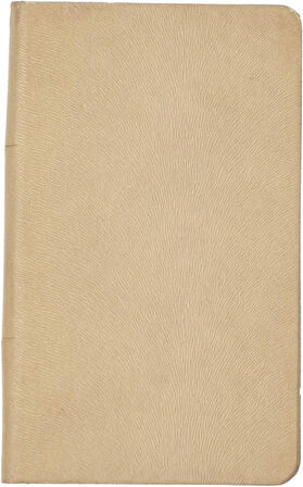 KN-125-BJ Termo Suni Deri Not Defter, Bej