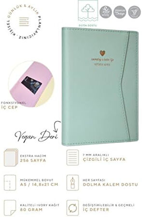 ve Cepli Defter A5 Ivory 128 yaprak