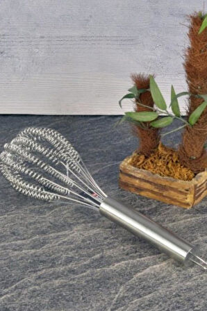 Paslanmaz Çelik Multi Sos Karıştırma Teli Karıştırıcı Çırpıcı 30 Cm - THN76123 C1-1-18