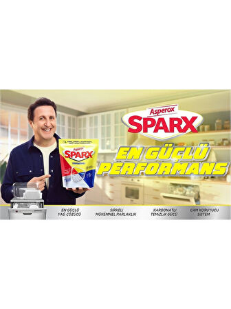 Asperox Sparx Diamond Bulaşık Makinesi Kapsülü 2x72 li 144 Kapsül