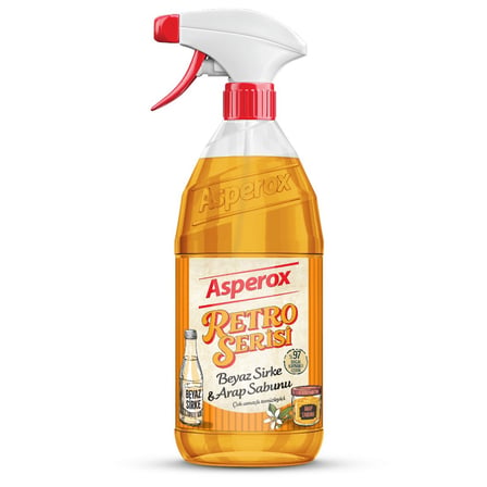 Asperox Retro Serisi 1 Litre 4 lü + Sarı Güç 1 lt + Mavi Güç 1 lt - 6 lı Karma Paket