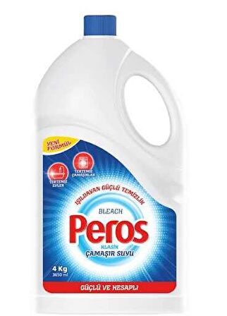 Peros Klasik Normal Sıvı Çamaşır Suyu 4 kg