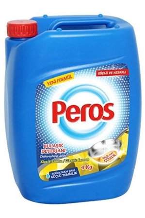 Peros Bulaşık Deterjanı 4 lt Limon x 2 Adet