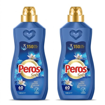 Peros Soft 1440 ml Mavi Orkide & Lilyum x 2 Adet