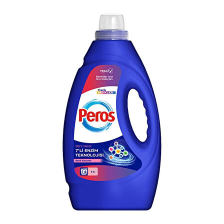 Peros Sıvı Çamaşır Deterjanı Canlı Renkler 1 LT
