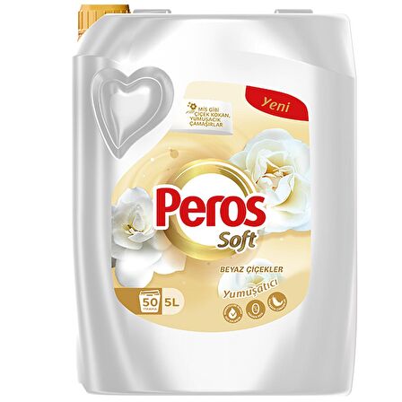 Peros 5 Lt Yumuşatıcı Beyaz Çiçekler