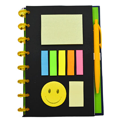 NotYaz A5 100 Yaprak Planlayıcı Ve Tarihsiz Ajanda Post-It Destekli-What We Think