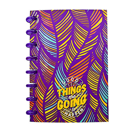 NotYaz A5 100 Yaprak Planlayıcı Ve Tarihsiz Ajanda Post-It Destekli-Good Things