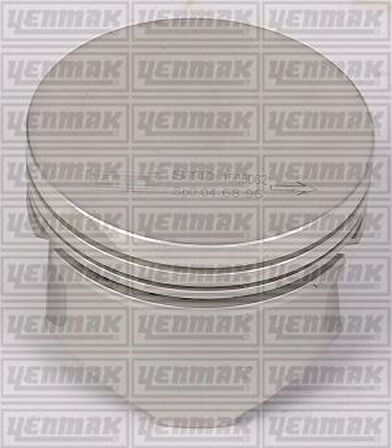Renault Motor Piston Segman Kangoo Clio Twingo 1,2i D7f (69,00mm) / (std) - Yenmak 31-04155-000