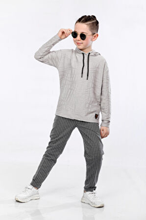 Mornio Erkek Çocuk Sweatshirt ve Pantolon 2 li takım VF24KMR5109192