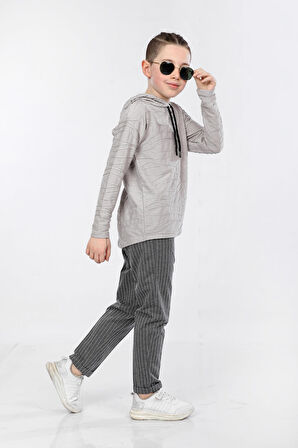 Mornio Erkek Çocuk Sweatshirt ve Pantolon 2 li takım VF24KMR5109192