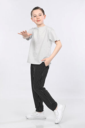 Mornio Erkek Çocuk T-shirt ve Pantolon 2 li Takım VF24KMR5109596