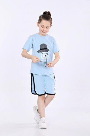 Mornio Erkek Çocuk T-shirt ve Şort 2 li Takım VF24KMR5100708