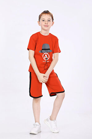 Mornio Erkek Çocuk T-shirt ve Şort 2 li Takım VF24KMR5100708