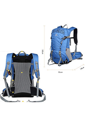 Outdoor Kamp ve Yürüyüş Sırt Çantası (30 Litre Kapasiteli) Yeşil 9713