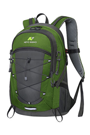 Outdoor Kamp ve Yürüyüş Sırt Çantası (25 Litre Kapasiteli) Yeşil 9243