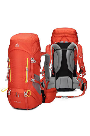 Outdoor Kamp ve Yürüyüş Sırt Çantası (50  Litre) Turuncu 8197