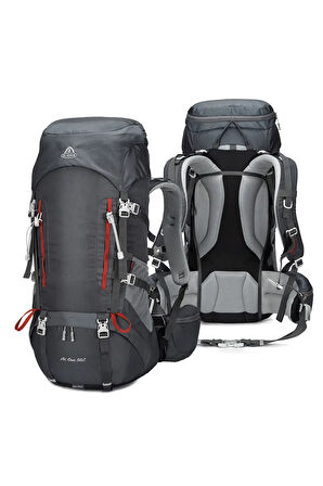 Outdoor Kamp ve Yürüyüş Sırt Çantası (50 Litre) Gri  8197