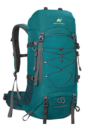 Outdoor Kamp ve Yürüyüş Sırt Çantası (60 Litre) Turkuaz 9032