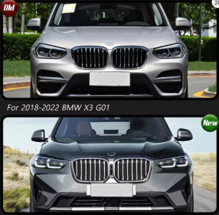 AUTOGP  Bmw x3 g01 ön far lambası g01lci model laser görünüm ledli 2017 / 2020