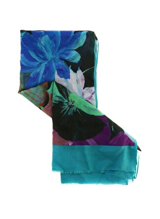 Aker Eşarp İpek Yeşil Eşarp