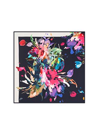 Aker Eşarp Lacivert Kadın Polyester Eşarp