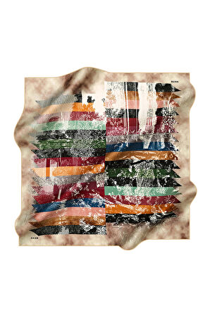 90X90 İpek Krep Saten