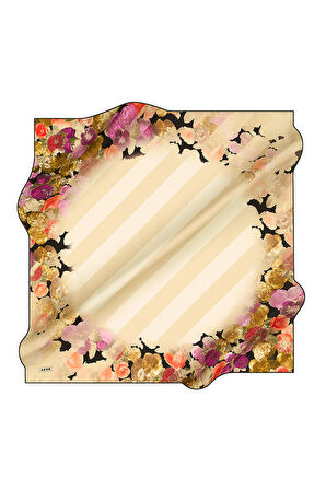 90X90 İpek Krep Saten