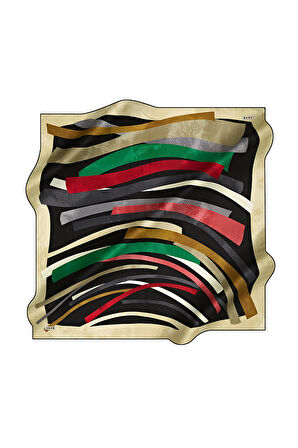 90X90 İpek Krep Saten