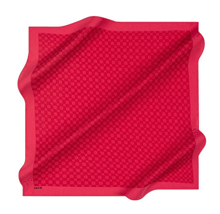Aker Pembe Elegance Monogram Eşarp 1090500-993