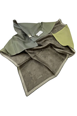 Bosphorus Çift Taraflı İpek Twill Eşarp 7208712-935