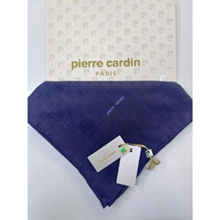 Logolu İpek Koton Jakar Eşarp - 8933984