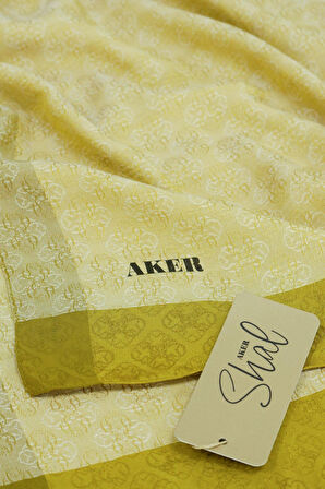 Monogram Jakar Şal - %50 Viskon %50 Polyester - 6060900-04