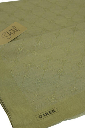 Koza %50 Flush %50 Cotton Şal - 75 x 190- 1050950-06
