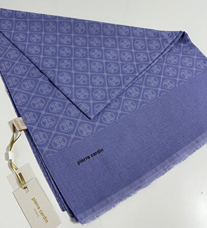 Elegans Monogram Şal-75 X 190-090700-992 Mor