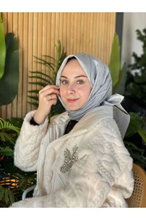Koza %50 Floush %50 Cotton Eşarp -1050950-03