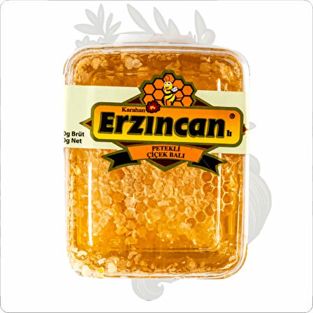 ERZİNCAN PETEKLİ ÇİÇEK BALI 300 GR
