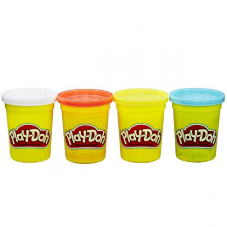 Play Doh 4'lü Oyun Hamuru 448gr Klasik Renkler B5517