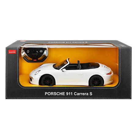 1:12 Porsche 911 Carrera S Uzaktan Kumandalı Işıklı Araba 06998 Beyaz