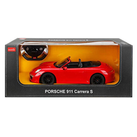 1:12 Porsche 911 Carrera S Uzaktan Kumandalı Işıklı Araba 06998 Kırmızı