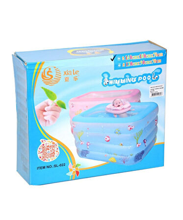 Bermuda Derin Çocuk Havuzu 140X100X70 cm 90896 Pembe