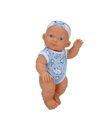 Ada Bebek Gülen Bebeğim Yemek Seti 23 cm 31650 Mavi